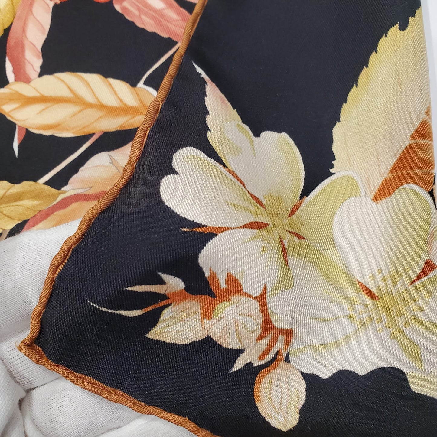 Vintage SALVATORE FERRAGAMO Silk Scarf