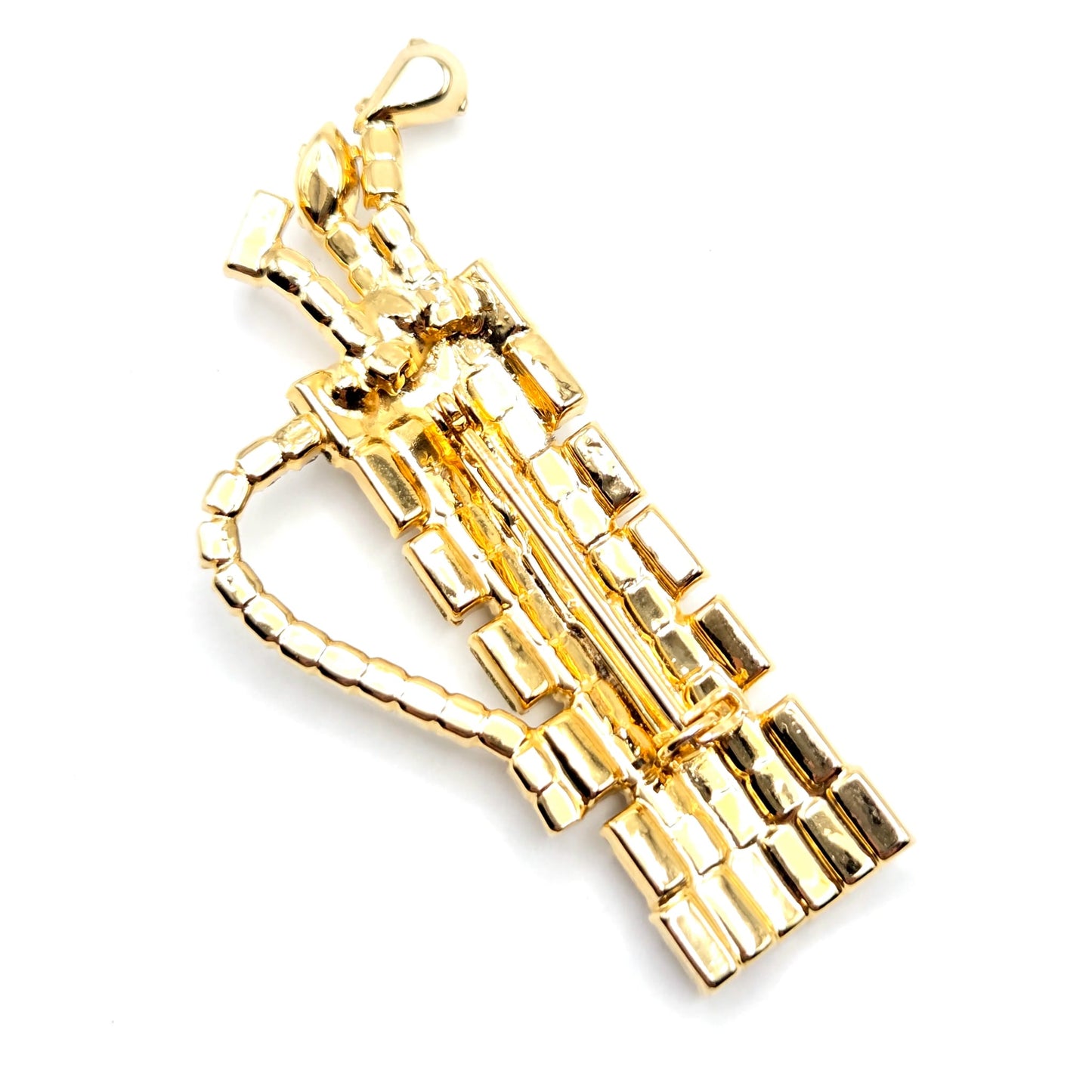 Vintage Golf Bag Brooch Pin