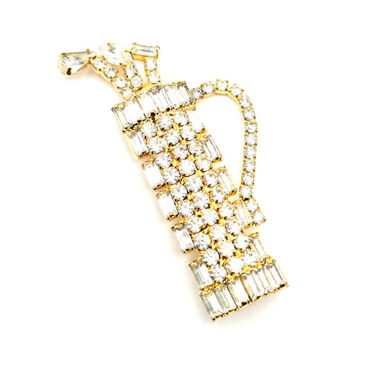 Vintage Golf Bag Brooch Pin